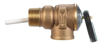 Cash Acme Bronze Temperature and Pressure Relief Valve