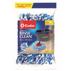 O-Cedar Easy Wring Rinse Clean 8 in. W X 2 in. L Wet Microfiber Mop Refill 1 pk (Pack of 4)