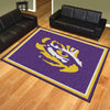 Louisiana State University 8ft. x 10 ft. Plush Area Rug