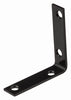 National Hardware 2.5 in. H X 0.625 in. W X 0.01 in. D Black Steel Inside Corner Brace