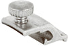 Prime-Line Mill Aluminum Storm Door Panel Clip For 1/2 inch 8 pk