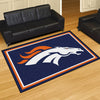 NFL - Denver Broncos 5ft. x 8 ft. Plush Area Rug