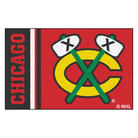 NHL - Chicago Blackhawks Uniform Rug - 19in. x 30in.