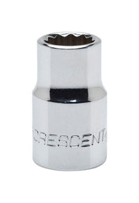 Crescent 11 mm X 3/8 in. drive Metric 12 Point Standard Socket 1 pc