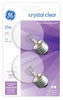 GE 25 watts G16.5 Globe Incandescent Bulb E26 (Medium) Cool White 2 pk (Pack of 6)