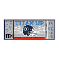 NFL - Tennessee Titans Ticket Runner Rug - 30in. x 72in.