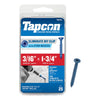 Tapcon 1-3/4 in. L Star Flat Head Concrete Screws 25 pk