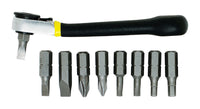 General Multi-Bit Screwdriver Set 9 pc