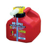 No-Spill Plastic Gas Can 1.25 gal (Pack of 6)