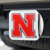 University of Nebraska Hitch Cover - 3D Color Emblem