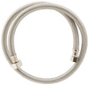 PlumbCraft 3/8 in. IP in. X 1/2 in. D Compression 36 in. Braided Stainless Steel Faucet Supply Line