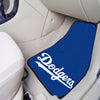 MLB - Los Angeles Dodgers Script Carpet Car Mat Set - 2 Pieces