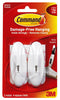 3M Command Medium Plastic Wire Hooks 3.16 in. L 2 pk