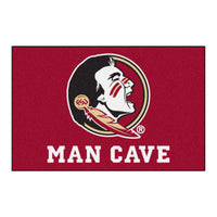 Florida State University Man Cave Rug - 19in. x 30in.