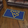 West Virginia University 3ft. x 5ft. Plush Area Rug