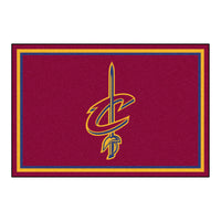 NBA - Cleveland Cavaliers 5ft. x 8 ft. Plush Area Rug