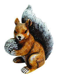 Alpine Squirrel With Acorn Yard Decor