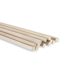 Midwest Products 1/2 in. W X 3 ft. L X 1/2 in. T Basswood Strip (Pack of 9)