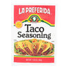 La Preferida Taco Seasoning - Case of 12 - 1.25 OZ