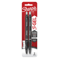 Sharpie S-Gel Black Retractable Gel Pen 2 pk (Pack of 6)