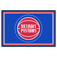 NBA - Detroit Pistons 5ft. x 8 ft. Plush Area Rug