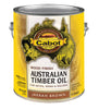 Cabot Transparent 19460 Jarrah Brown Oil-Based Natural Oil/Waterborne Hybrid Australian Timber Oil (Pack of 4)