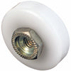 Prime-Line 3/4 in. D White Plastic/Steel Tub Enclosure Roller 4 pk