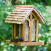 Perky-Pet Wild Bird 3.5 lb Wood Mountain Chapel Bird Feeder 1 ports (Pack of 2)