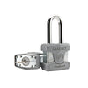 Kwikset SmartKey 1.7 in. H X 4.5 in. W X 50 mm L Steel Dual Ball Bearing Locking Padlock Keyed Alike