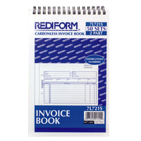 Invoice Book 5-1/2 7-7/8