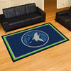 NBA - Minnesota Timberwolves 5ft. x 8 ft. Plush Area Rug