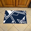 NFL - Dallas Cowboys XFIT Rubber Scraper Door Mat