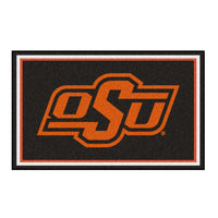 Oklahoma State University 4ft. x 6ft. Plush Area Rug