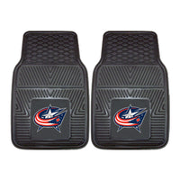 NHL - Columbus Blue Jackets Heavy Duty Car Mat Set - 2 Pieces