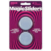 Magic Sliders Gray 2 in. Plastic Sliding Discs 4 pk