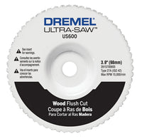 Dremel Ultra-Saw 3-7/8 in. Carbide Cutting Wheel 1 pk