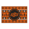 Oklahoma State University Holiday Sweater Rug - 19in. x 30in.