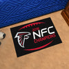 NFL - Atlanta Falcons 2016 NFC Champions Rug - 19in. x 30in.