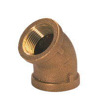 JMF Company 3/4 in. FPT X 3/4 in. D FPT Brass 45 Degree Elbow