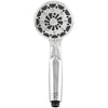 Waxman Consumer Group 8364011 4 Chrome Serene 6-Spray Handheld Shower Head