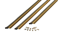 M-D Gold Aluminum/Vinyl Weatherstrip For Door Jambs