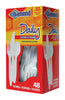 Diamond White Plastic Heavy Duty Cutlery 48 pk (Pack of 12)