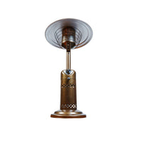 Living Accents Bronze Steel 10000 BTU Propane Tabletop Patio Heater 34 H x 20 W x 20 D in.