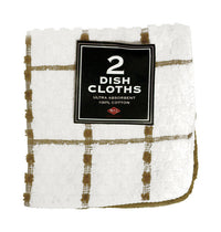 Ritz Biscotti Cotton Dish Cloth 2 pk (Pack of 3)