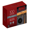 Celebrations Red Incandescent Mini Clear 100 ct Icicle Christmas Lights 5.67 ft.