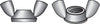 Hillman 5/16 in. Cold Forged Stainless Steel USS Wing Nut 50 pk