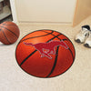 Southern Methodist University Basketball Rug - 27in. Diameter