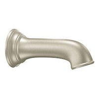 BRUSHED NICKEL NONDIVERTER SPOUTS