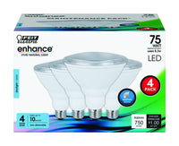 Feit Enhance PAR38 E26 (Medium) LED Bulb Daylight 75 Watt Equivalence 4 pk