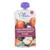 Plum Organics Plum Stage2 Blends Baby Food Apple Blackberry Coconut - Case of 6 - 3.5 OZ